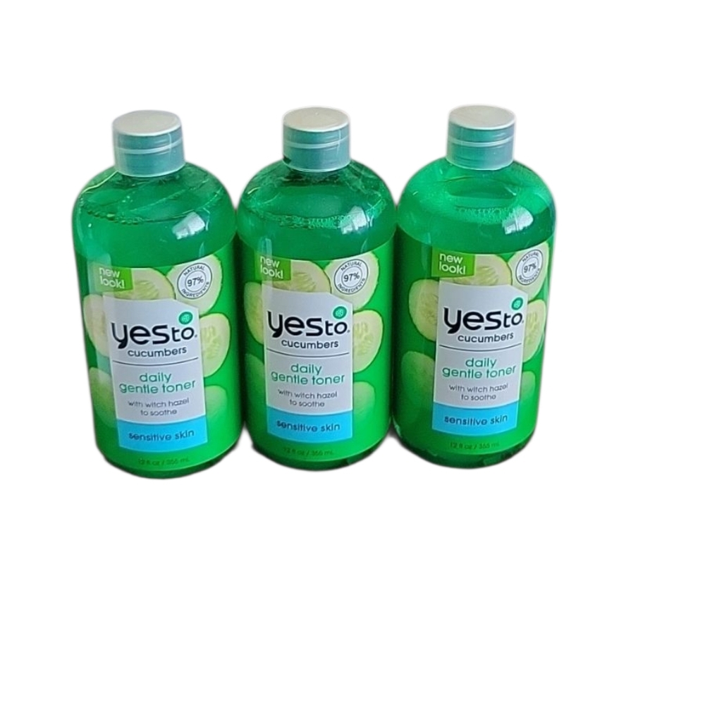 YES to Cucumber Daily Gentle Toner Set Of 3